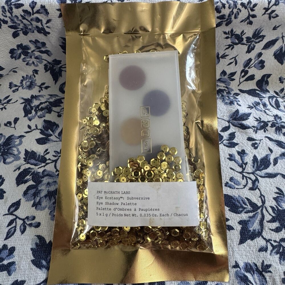 Pat McGrath Labs Eye Ecstasy Submersive Palette Eyeshadow Bright Colors Blue NIP